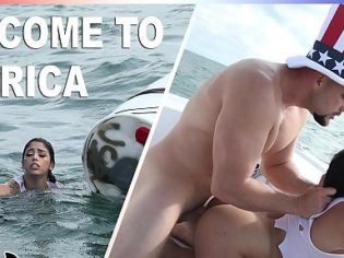 ¡Welcome to america! La follaron en medio del mar a cambio de un rescate
